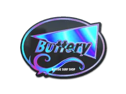 StickerMiami Buttery (Holo)
