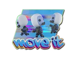 StickerMove It (Holo)