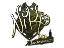 Stockholm 2021NiKo (Gold)