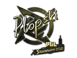 Stockholm 2021Plopski (Gold)