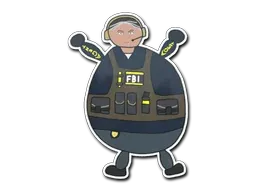 StickerPoorly Drawn Ava