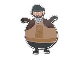 StickerPoorly Drawn Balkan