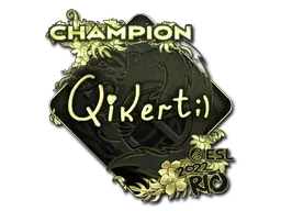 Rio 2022qikert (Gold, Champion)
