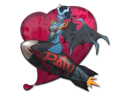 StickerQueen Of Pain