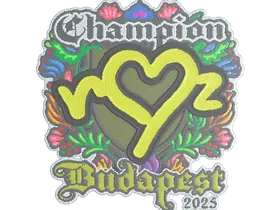 Budapest 2025ropz (Embroidered, Champion)
