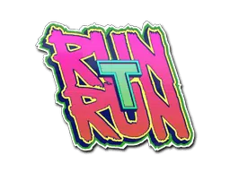StickerRun T, Run