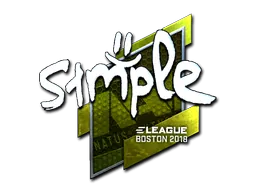 Boston 2018s1mple (Foil)