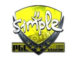 Krakow 2017s1mple (Foil)