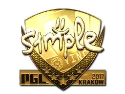 Krakow 2017s1mple (Gold)