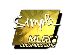 MLG Columbus 2016s1mple (Gold)
