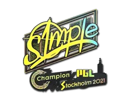 Stockholm 2021s1mple (Holo)