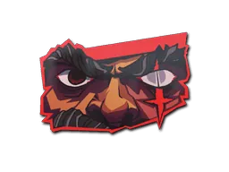 StickerSeeing Red
