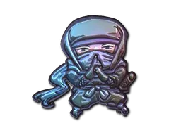 StickerSilent Ninja (Foil)