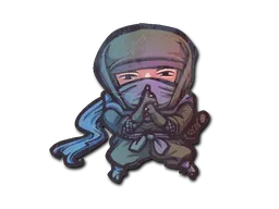 StickerSilent Ninja