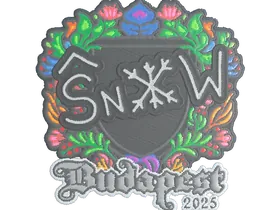 Budapest 2025snow (Embroidered)