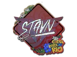 Rio 2022stavn (Glitter)