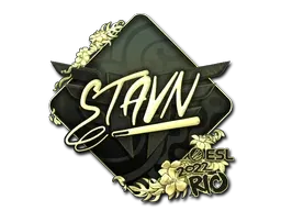 Rio 2022stavn (Gold)