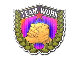 StickerTeamwork (Holo)