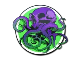 StickerToxic Tentaskull