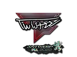 Antwerp 2022Twistzz (Glitter)