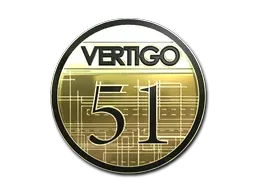 StickerVertigo (Gold)