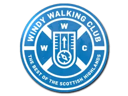 StickerWindy Walking Club