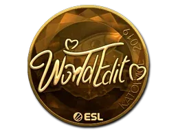 Katowice 2019WorldEdit (Gold)