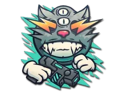 StickerZap Cat