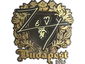 Budapest 2025zevy (Gold)