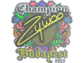 Budapest 2025ZywOo (Embroidered, Champion)